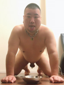 Pig slave Yoshiyuki Imoto full naked exposed