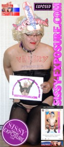 Pidoras Valery Poster for Sissy-Exposure.com
