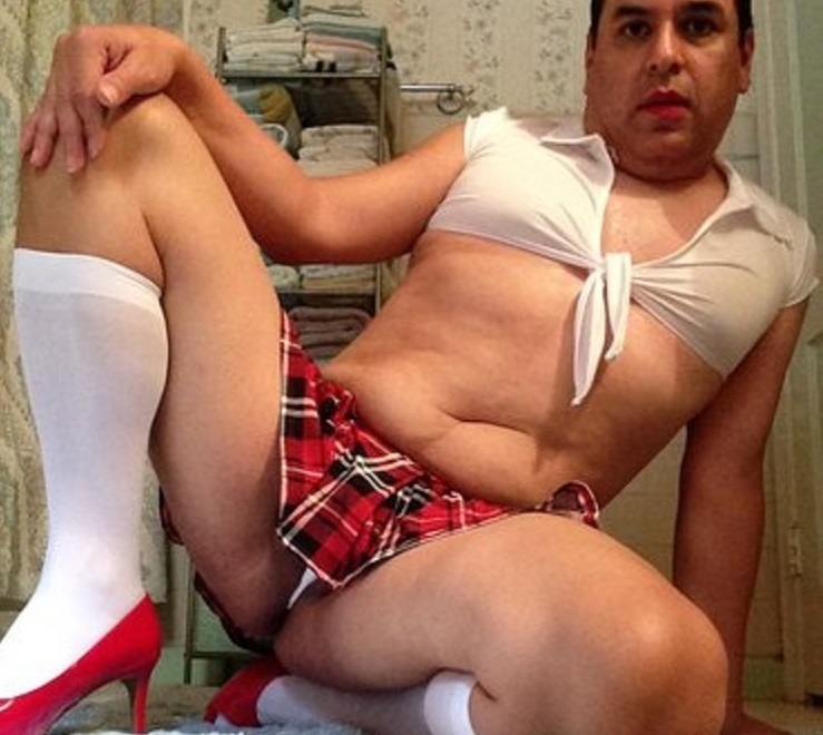 Pussy bitch faggot schoolgirl Oscar Gonzalez