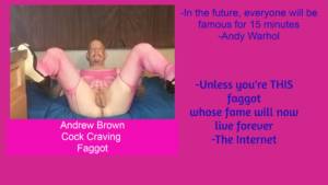 Andrew Brown - Forever an exposed internet fag