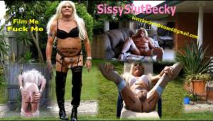 sissyslutbecky wants both her sissy holes fucked Email sissybecky69@gmail.com