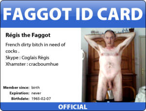 Régis the faggot