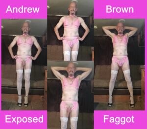 Andrew Brown Exposed Faggot