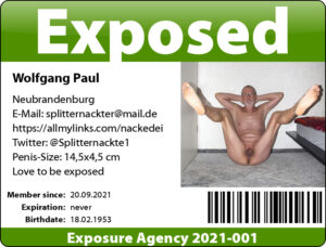 Wolfgang Paul exposed forever