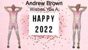 Happy New Year from Andrew Brown Exposed Faggot
