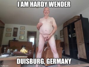I am Hardy Wender in Duisburg, Germany
