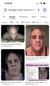 Cock sucking sissy faggot