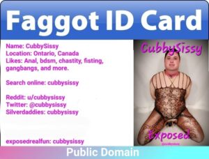 CubbySissy Exposure Card