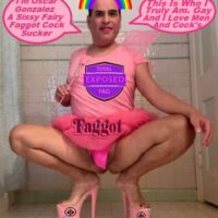 Oscar Gonzalez Fairy Faggot Cocksucker Queer