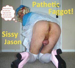 Sissy Jason desparate for cock...