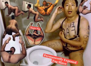 Permanently Exposed Asian Fag Slave Nasty Pig Serve Men Telegram @CHR_MH