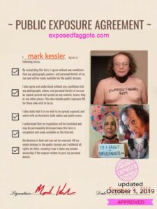 mark kessler PUBLIC EXPOSURE AGREEMENT