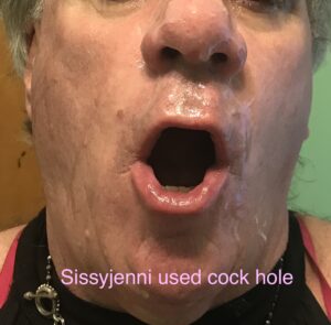 Sissyjenni used cock hole sissy faggot