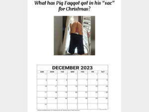 Pig Faggot end of year