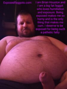 I am Brian Houston I am a big fat faggot who deserves humiliation and exposure