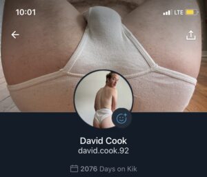 Gary David Cook tightywhities faggot
