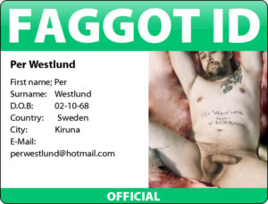 Per Westlund on Faggot ID