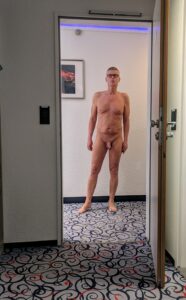 Gerhard Schuessler exposed naked in hotel