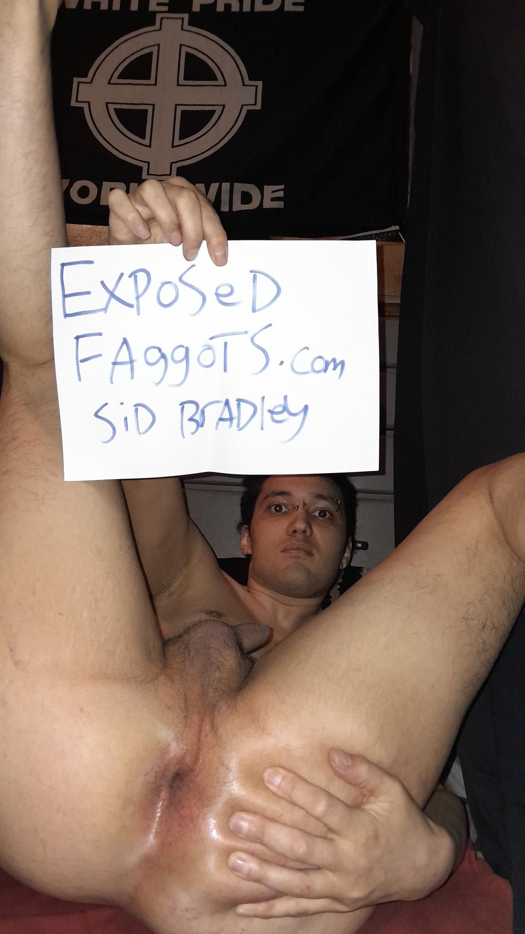 Sid Bradley exposedfaggots.com pnp_fuckboy666