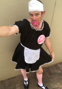 Sissy maid Andrew Campbell