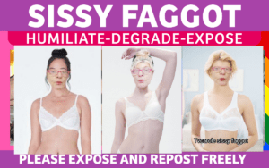 Tvcarole sissy faggot cock eater