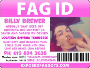 Billy Brewer FAG ID