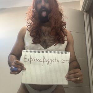 Hi I’m a sissy Sammy faggot from Sydney Australia I’m exposing myself to the world and family members that how big of loser I’m