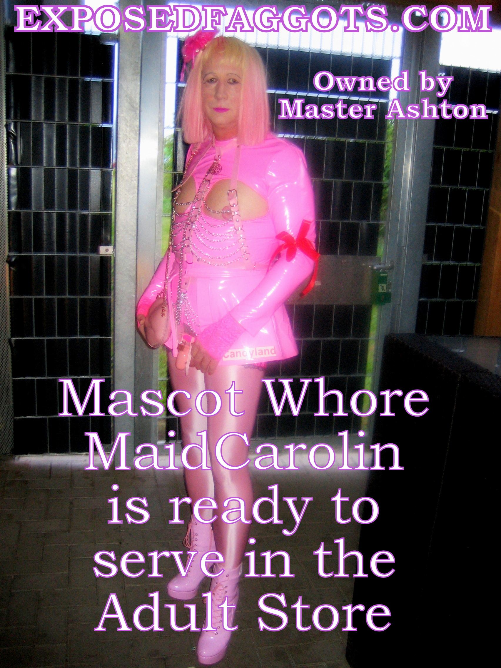 Proud Mascot Whore from EXPOSEDFAGGOTS.COM