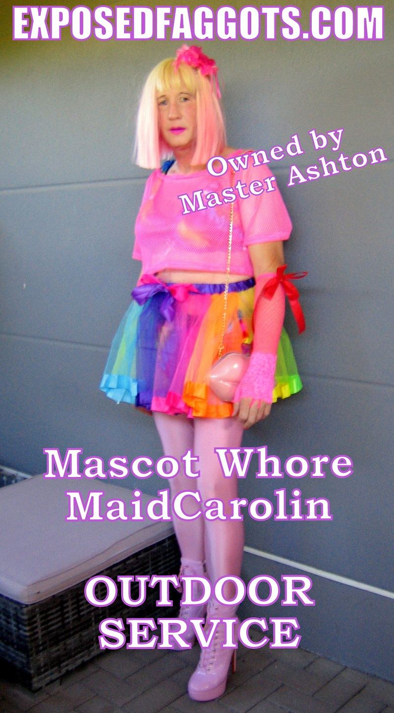 Proud Mascot Whore from EXPOSEDFAGGOTS.COM