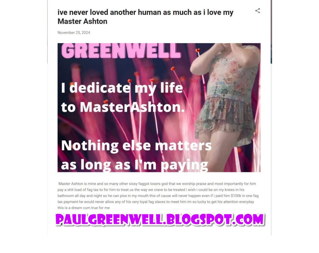 Paul Greenwells personal blog!