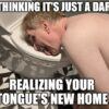 Toilet Licking Meme