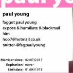 Profile picture of paul young ( real name)