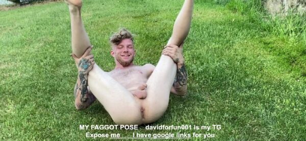 Faggot Pose David Brumagin