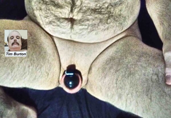 My tiny penis locked up