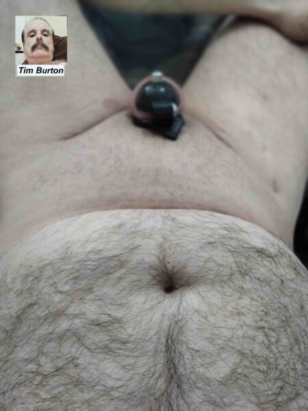 My tiny penis locked up