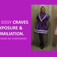 Chrisissy’s Sissy Exposure and Humiliation Sign 