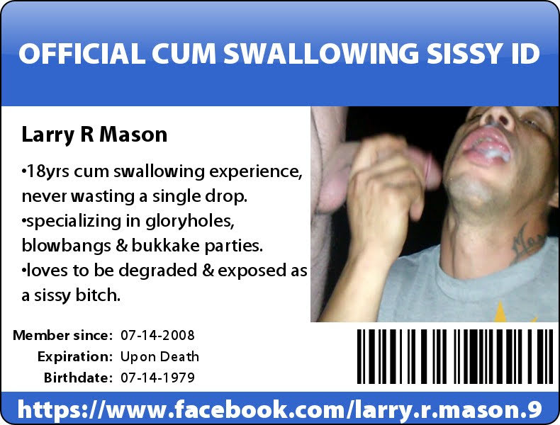 Official Faggot ID!