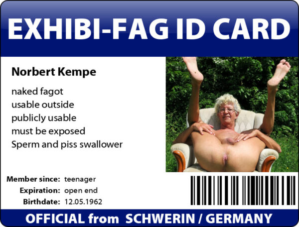 Norbert Kempe exposure card