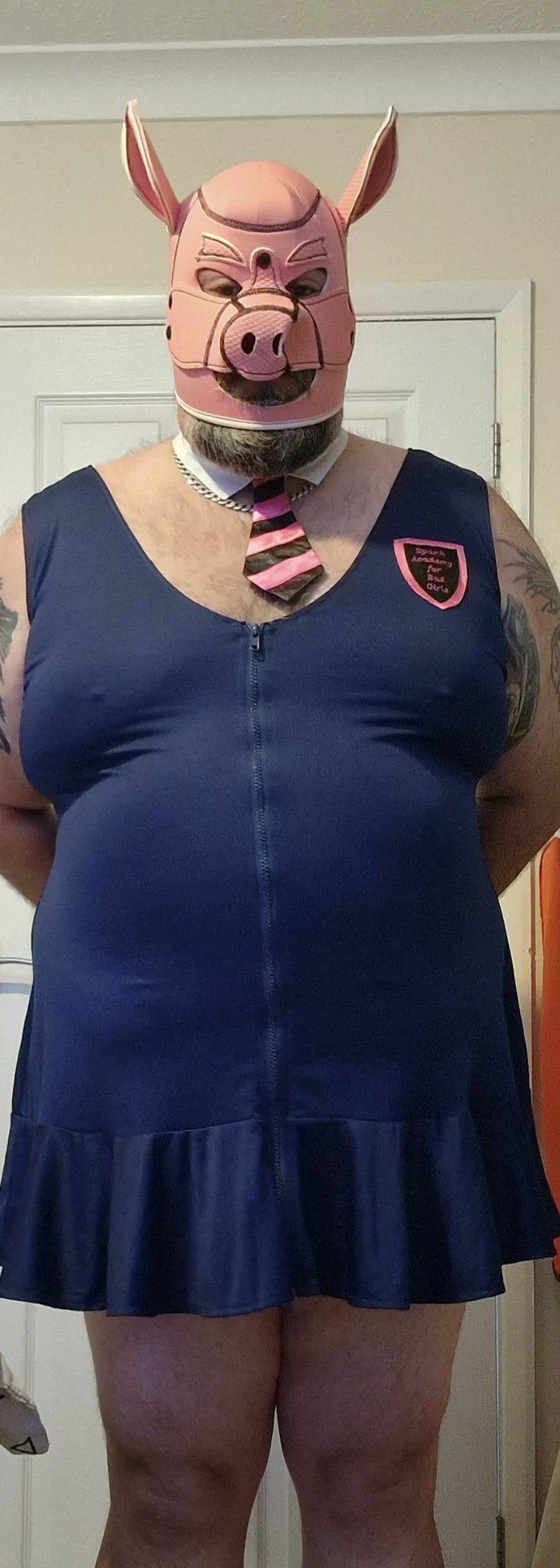 Fat Piggy sissy fag