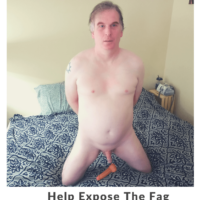 Exposed Faggot (1) 